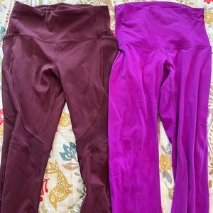 Lot 2 pairs size 4 Lululemon leggings